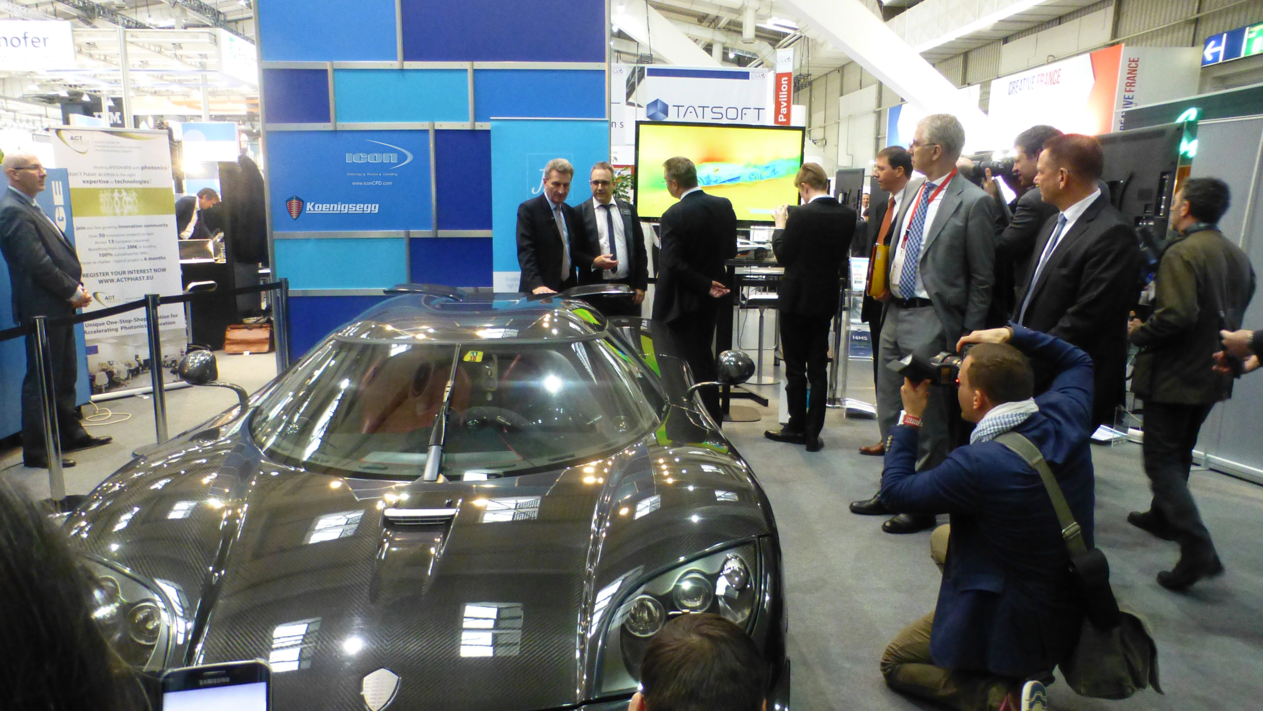 Visit the ICON and Koenigsegg pavilion at the Hannover Messe