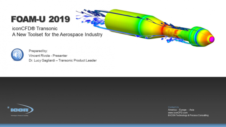 ICON presents the latest features of the iconCFD® Transonic module – ICON